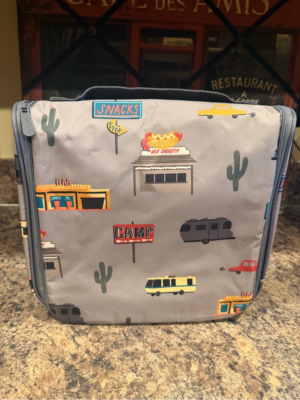 Thirty One Hanging Traveler Case in Cactus Camper Print
